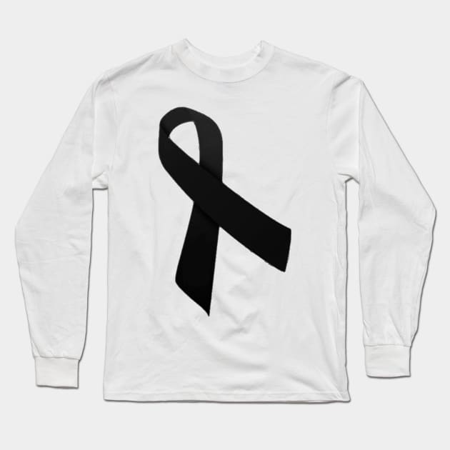 awareness ribbon Long Sleeve T-Shirt by ZoeBaruch